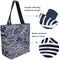 Wrapables Carryall Shopping Travel Tote Bag with Durable Ripstop Polyester - Foldable, Waterproof, and OEKO-TEX Certified